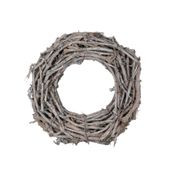 40cm Grapewood Whitewash Wreath (1/8)