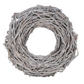 50cm Grapewood Whitewash Wreath (1/6)