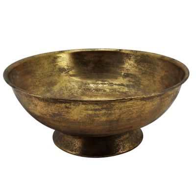 Brocante Flower Bowl Gold (36cm)