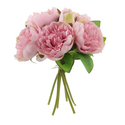 Arundel Peony Bouquet Dusky Pink(12/144)