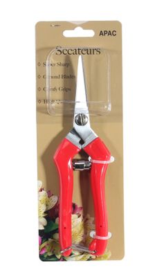 Red Handle Secateurs