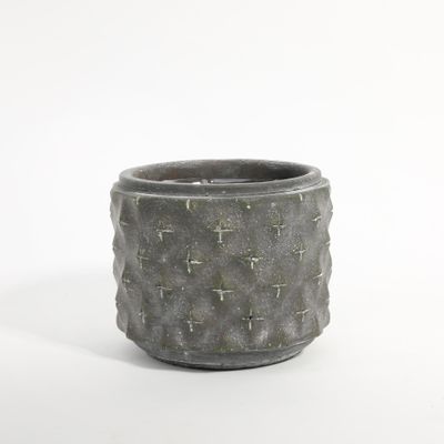 Graphic Cylinder Planter 14x14x11.5cm (1/12)