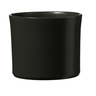 Miami Ceramic Pot Matt Anthracite  (W18 x H18cm)