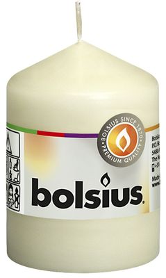 Bolsius Pillar Candle Ivory (80/60 mm)