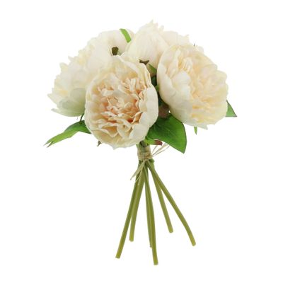 Arundel Peony Bouquet Lemon (12/144)