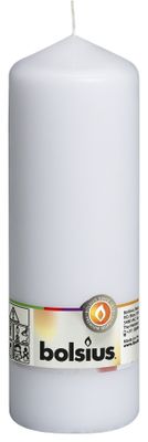 Bolsius Pillar Candle White (200/68 mm)