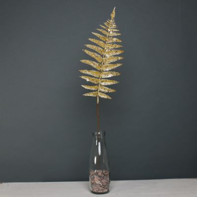 Glitter Fern leaf Gold