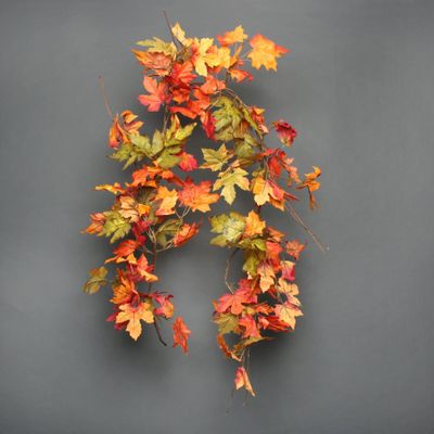 Autumnal Oak and acorn  garland 150ccm