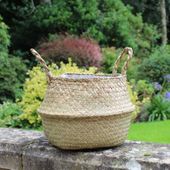 17cm Natural Belly Basket