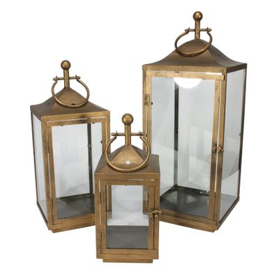 Brocante Chateau Lantern (S/3)