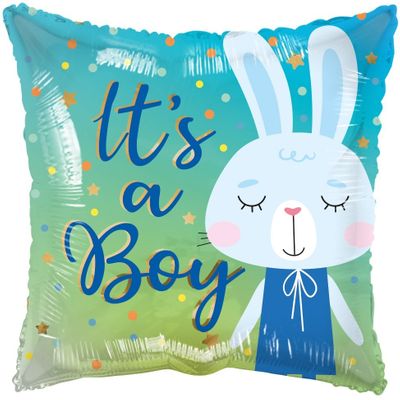 ECO Balloon - ItS A Boy Rabbit (18 Inch)