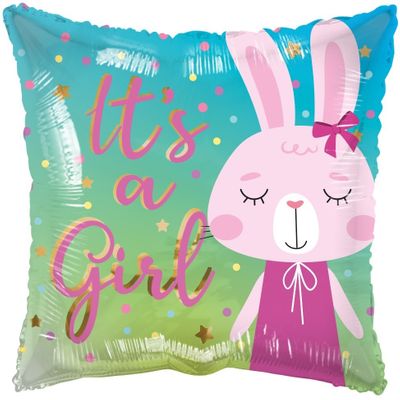 ECO Balloon - ItS A Girl Rabbit (18 Inch)