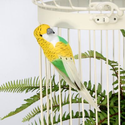 Yellow Budgie w/clip