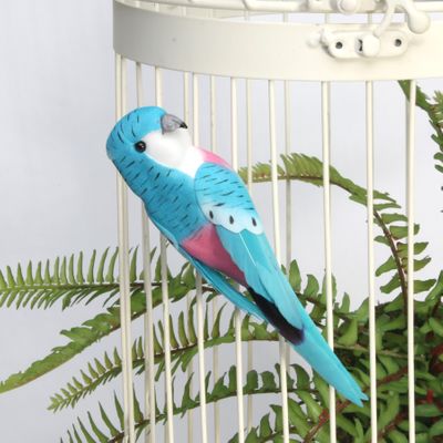 Blue Budgie w/clip