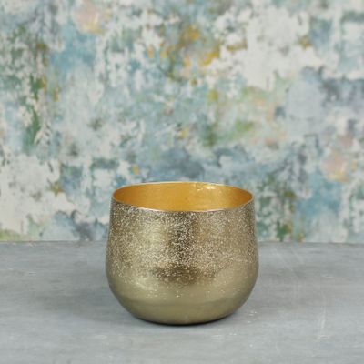 Mayfair Planter Small Gold