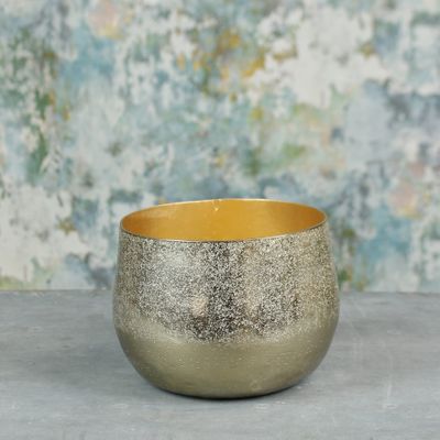 Mayfair Planter Medium Gold