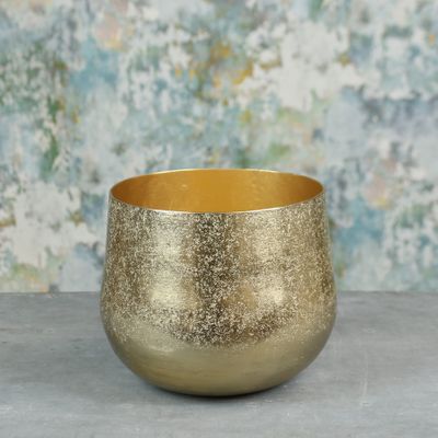 Mayfair Planter Large Gold