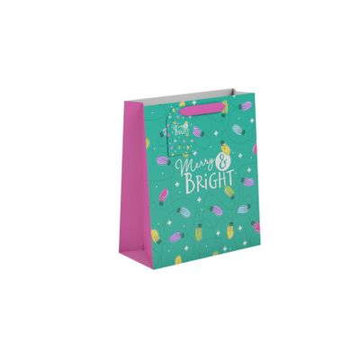 Merry & Bright  Gift Bag M