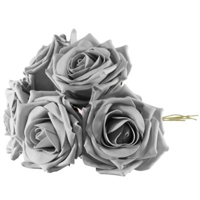 Foam Open Tea Rose x5 Grey (12/120)