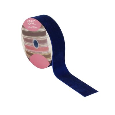 Royal Blue Velvet Ribbon 50mm x 20m