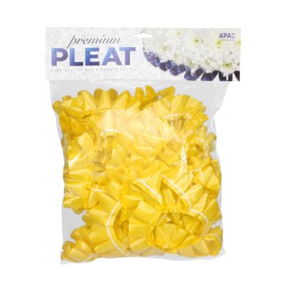 Daffodil - 50mm Premium Pleat Ribbon 10m 