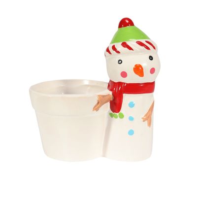 Snowman Novelty Ceramic w/6cm 