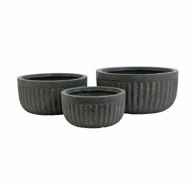 Hortus Corrugated Bowl x3