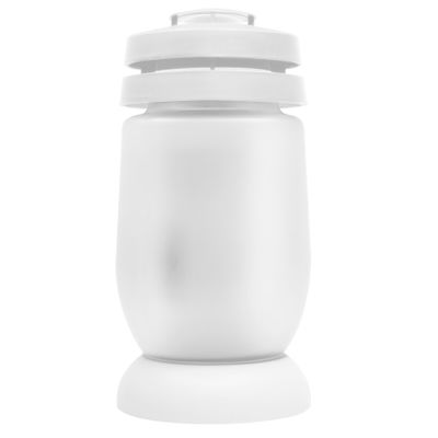 Bolsius Memorial Lantern S 3- White Lid H23.5 x 11.1cm