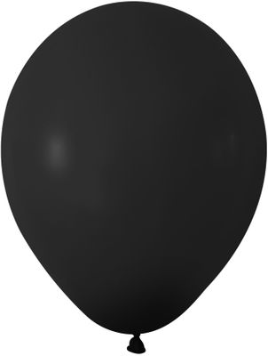 Black Latex Balloon - 12 inch - Pk 100