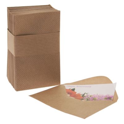 Brown Kraft Envelopes (X100)