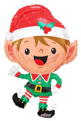 Funny Elf Balloons - 36 Inch