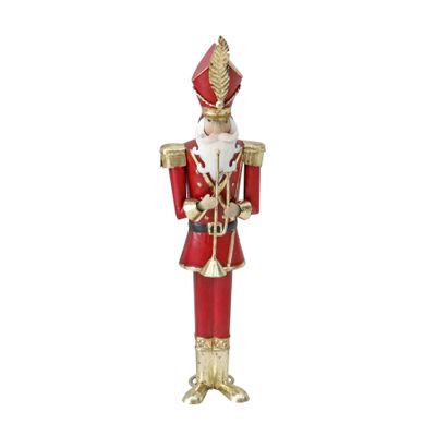 Christmas Metal Soldier with Trumpet - 38cm