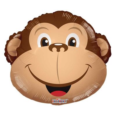 14" Monkey Balloon - Inflated