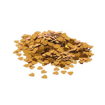 Hearts Confetti (14 grams) - Gold (6/288)
