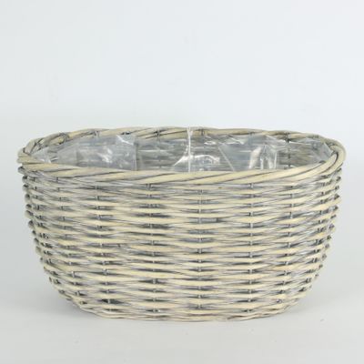 M&S Lavender Oval Duo Basket Summer 