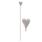 Floral Heart Pick