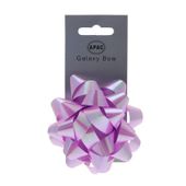 Iridescent Lilac Galaxy Bow on Header