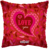 Love You Paisley Heart 