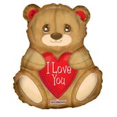  I Love You Bear Shape (18inch)