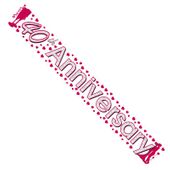 40th Anniversary Banner (pack of 12) 