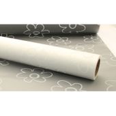 White Flower Frosted Film (80cm x 50m)