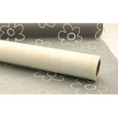 Cream Flower Frosted Film (80cm x 50m)