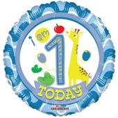 1st Birthday Boy Balloon (18 Inch)