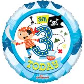 3rd Birthday Boy Balloon (18 Inch)