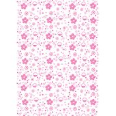 Cupcakes Cerise/Pink Film (80cm x 100m)