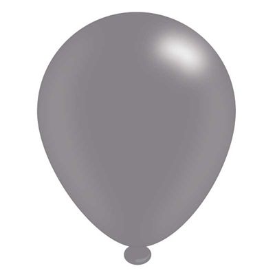 Silver Latex Balloons 