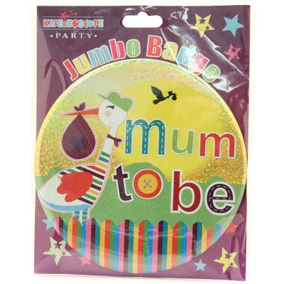 Mum To Be Party Badge (15cm) 