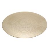 Gold Swirl Mirror Plate  (40cm)