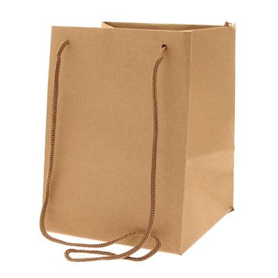 Kraft Hand Tie Bag (19x25cm)