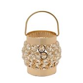 Gold Crystal Globe Lantern (11cm) (12)